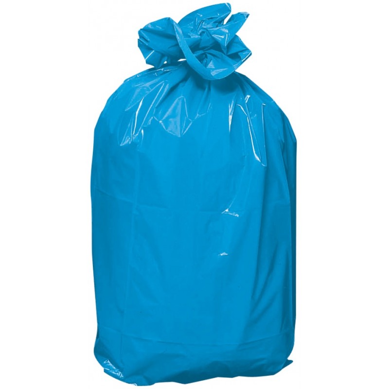 Sacs poubelles bleu 50L HD / CT 500 |Aligne